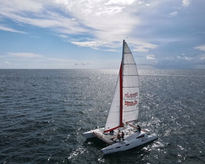 Sail & Swim Charter in Destin on a Stiletto 30