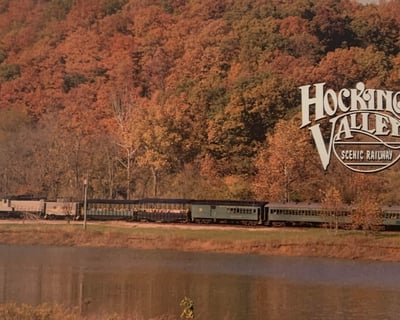 Fall Foliage Train Ride in Nelsonville