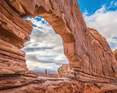 Moab Jeep Arch Guided Canyoneering Tour
