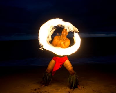 Oceanfront Luau in Kaanapali
