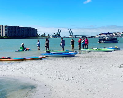 John's Pass 2-Hour Paddleboard & Kayak Rental