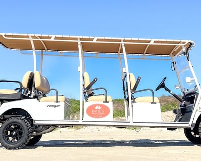 Port Aransas 8-Seat Golf Cart Rental