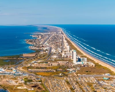 25-Mile South Padre Island Helicopter Tour