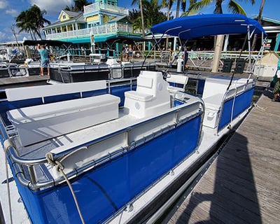 Cruise Fort Myers Beach on a 20' Back Bay Catamaran