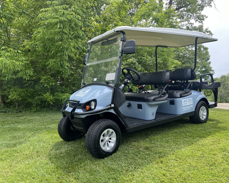6-Seater Golf Cart Rental in Geneva-on-the-Lake