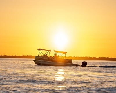 Sunset Pontoon Cruise in Pensacola Beach