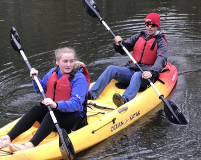 Double Kayak Rental on Castle Rock Lake