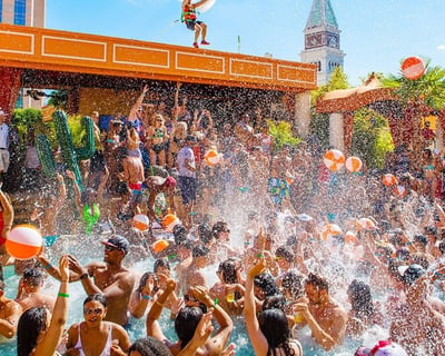 Explore Las Vegas Pool Parties by Party Bus