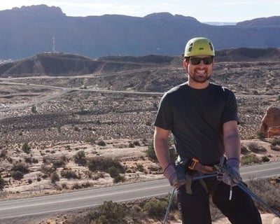 Guided Rappelling Tour in Canyonlands