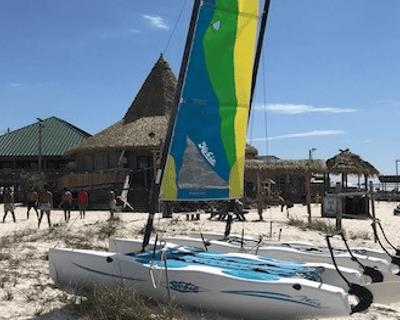 Hobie Cat Sailboat Rental in Navarre Beach