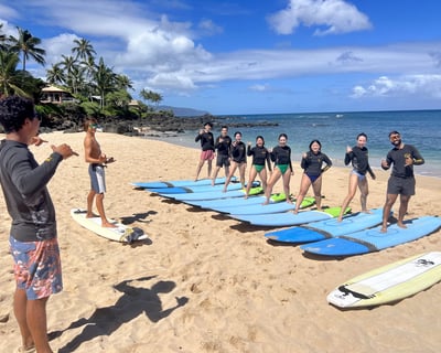 Private Group Surf Lesson for 6 or More