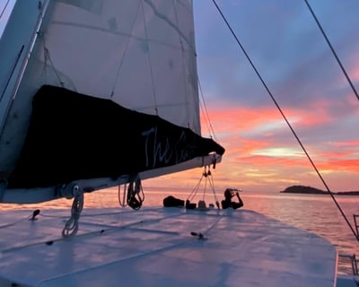 Sunset Sail Around Charlotte Amalie Harbour