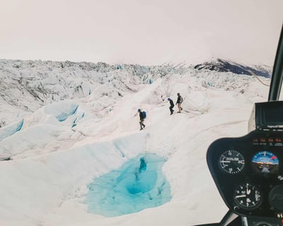 Knik Glacier 4-Hour Helicopter & Guided Trek