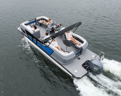 24' Pontoon Rental on Lake Wisconsin
