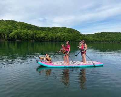 Eureka Springs Multi-Person Paddleboard Rental