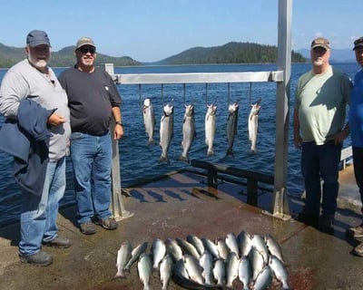 Private Salmon Fishing Charter in Ketchikan