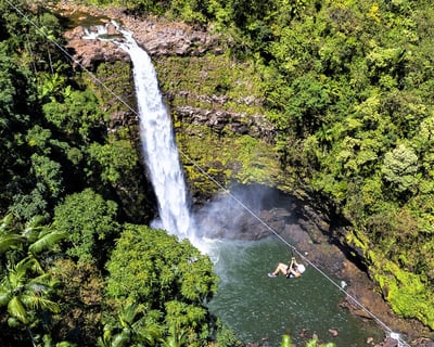 Honomu Zipline: 7 Lines & Waterfall Views