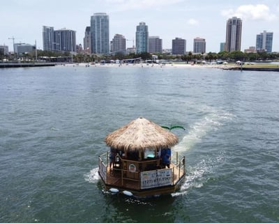 Tiki Boat Cruise Around St. Pete Pier