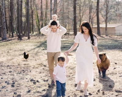 Today Was a Good Day Photography Session at Fair Weather Farms