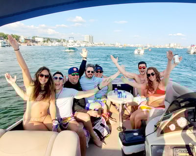 Private Crab Island and Dolphin Fun Adventure