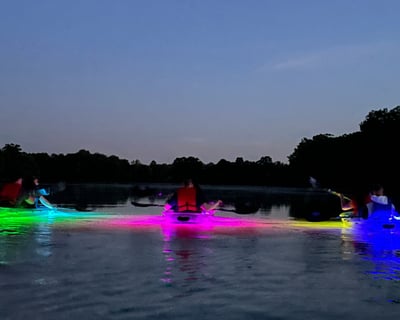 Sunset Clear Kayak Tour on Old Hickory Lake