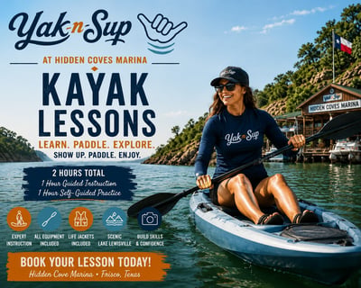 Lake Lewisville 2-Hour Kayak Lesson