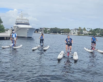 1-Hour Water Bike Tour in Fort Lauderdale