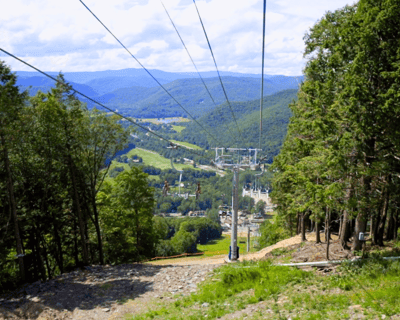 Ride a Scenic Chairlift to Berkshire East Summit