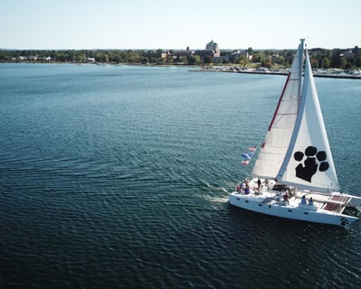Cruise West Grand Traverse Bay at Noon in Traverse City