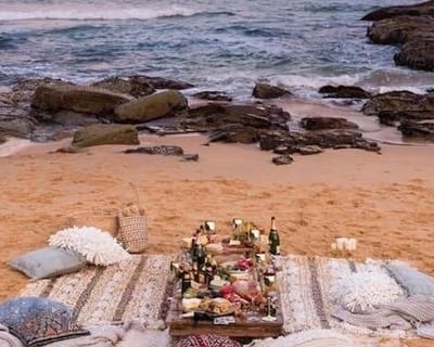 Hamptons Helicopter Ride Beach Picnic