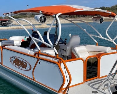 13-Person Tritoon Charter in Austin