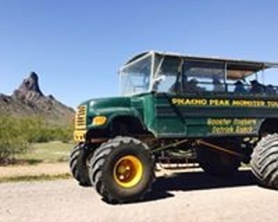50-Minute Monster Truck Ostrich Ranch Tour in Picacho