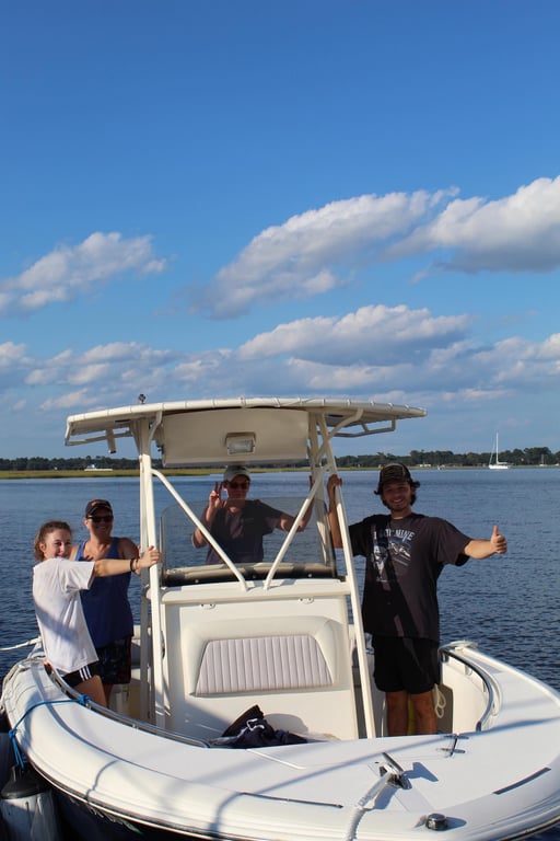 Charleston Barrier Island Boat Tour with Wildlife