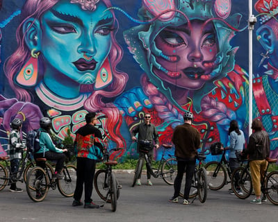 Explore Montreal Street Art on a 2-Hour E-Bike Tour