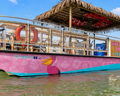 Cruise St. Pete Beach on a 4-Hour Tiki Boat Charter
