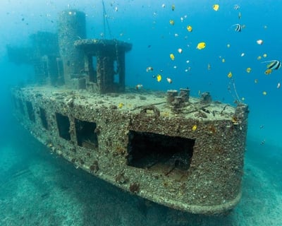 Dive YO-257 & San Pedro Shipwrecks Off Oahu