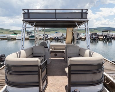 Family Pontoon With Water Slide on Jordanelle