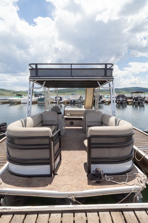 Family Pontoon With Water Slide on Jordanelle