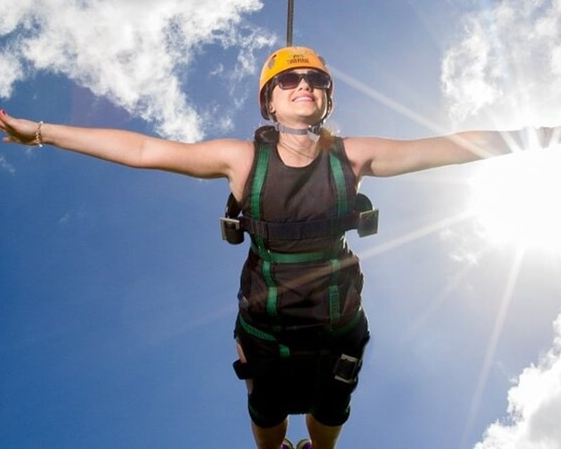 Monster Zipline & 7-Line Zipline Day Trip from San Juan