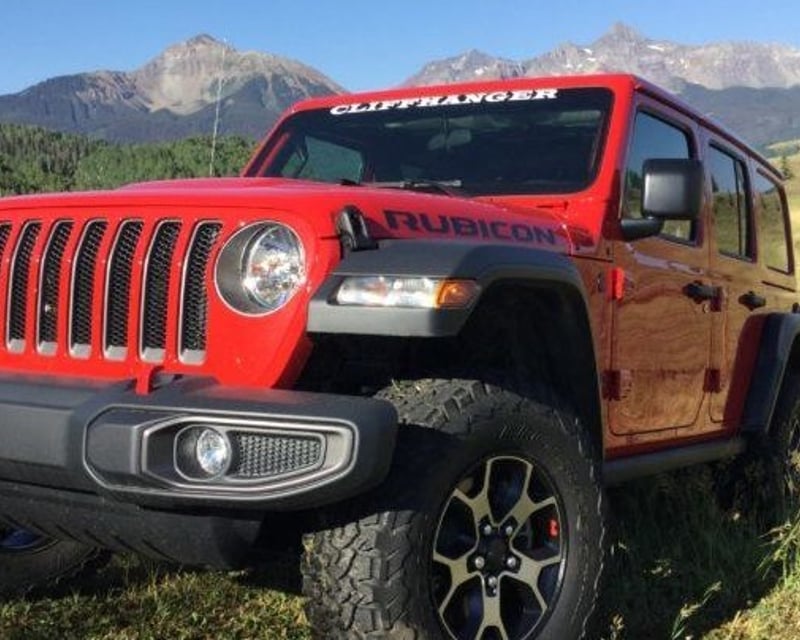 Modified 4-Door Jeep Rubicon Rental in Telluride
