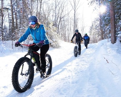 Banff Electric Fat Bike Tour on Scenic Trails