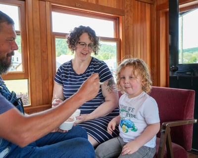 Sundae Special Ice Cream Train Ride to Colgate Grove