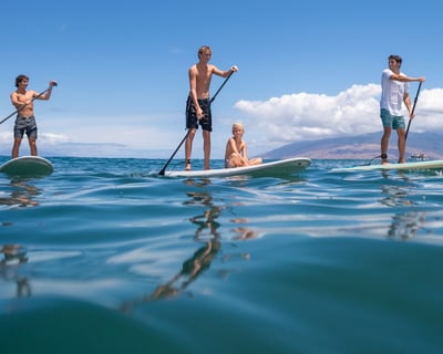 Guided Stand-Up Paddle Tour in Wailea