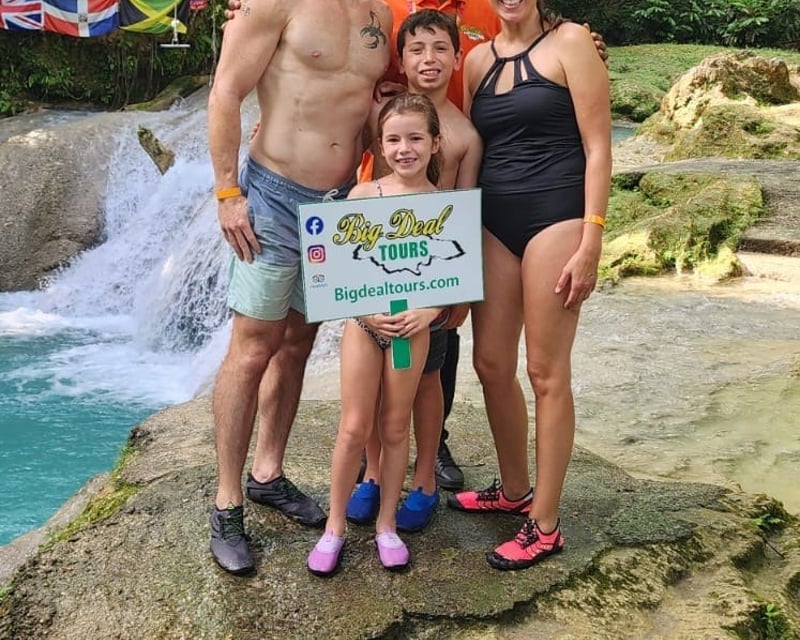 Blue Hole & Secret Falls Jungle Tour from Falmouth