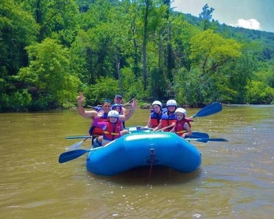 Beginner Rafting on the Watauga River