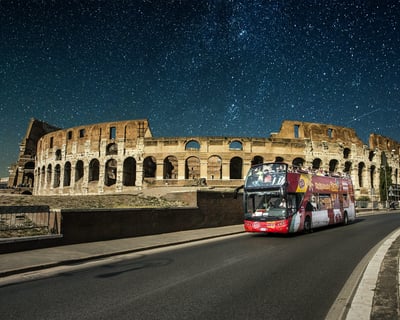 Night Panoramic Bus Tour of Rome