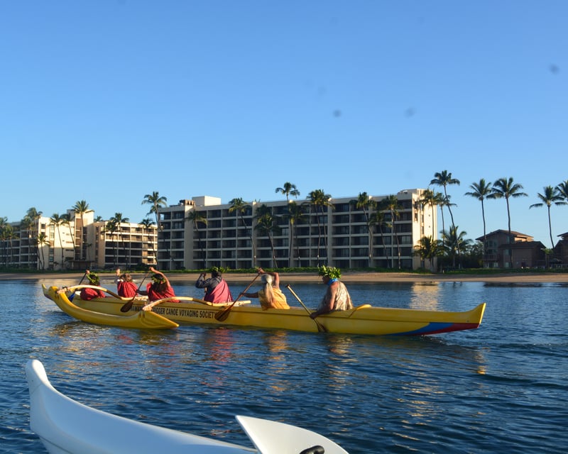 Outrigger Canoe Paddle with Hawaiian Chants in Kihei