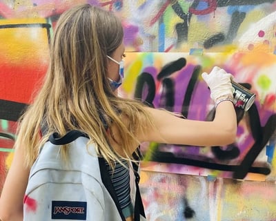 Learn Spray-Paint Graffiti in Wynwood, Miami
