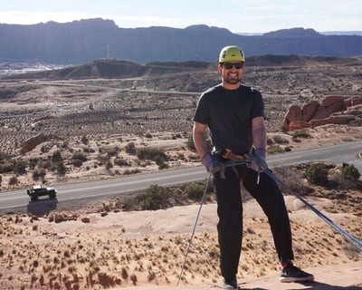 Moab 4-Hour Rappelling Tour