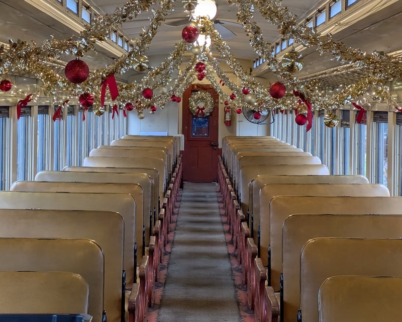 Santa Claus Express Holiday Train Ride in Milford, NY